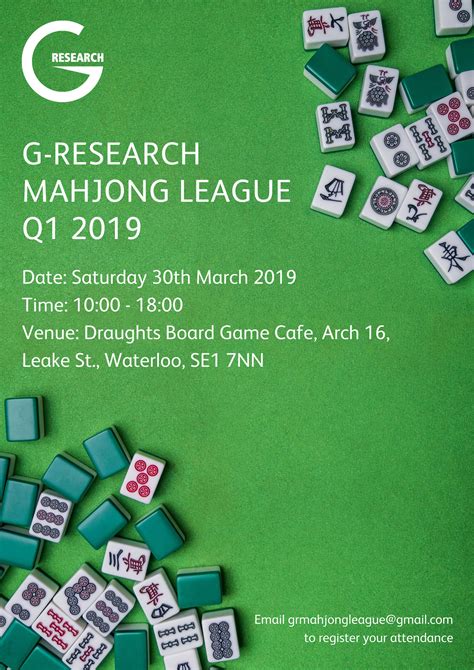 Play american mah jongg online against computers and your friends on your computer, ipad or tablet. G-Research Mahjong League Q1 2019 | G Research