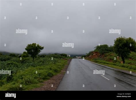 Indian Road Highways Beautiful Landscape Of Indian Roads During
