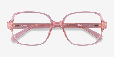 Poplar Square Clear Nude Glasses For Women Eyebuydirect Canada