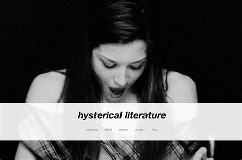 Hysterical Literature Project Site Launches Clayton Cubitt