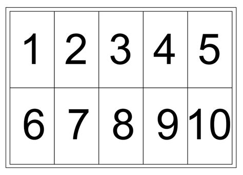 After mastering your 1 to 10, you can continue learning with the number flash try printing them on card stock papers as they feel nicer to handle and survive longer through repeated use. Found on Bing from www.kittybabylove.com | Free printable ...