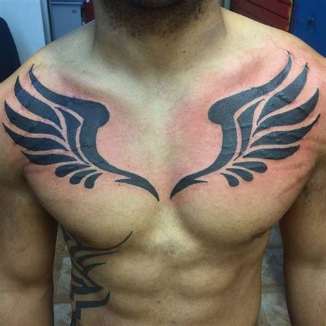 Collection 95 Wallpaper Wings On Chest Tattoo Sharp 092023