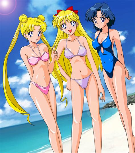 Usagi Minako And Ami Sailor Moon Photo 28046132 Fanpop