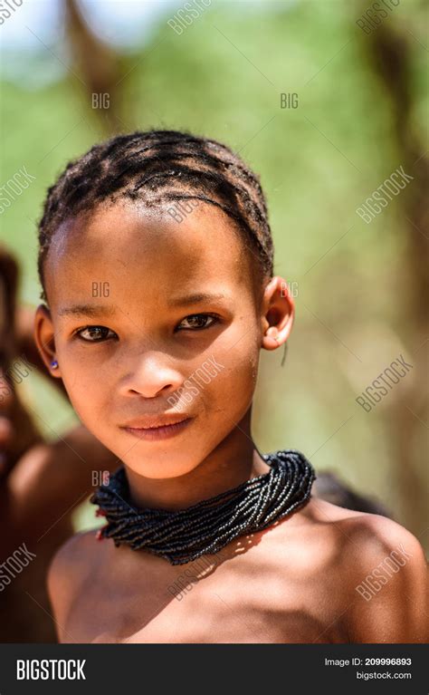 Bushman People Namibia Image And Photo Free Trial Bigstock