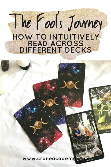 the fool s journey how to read tarot intuitively across different decks with images tarot