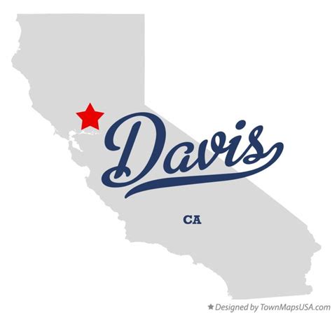 Davis California Zip Code Map United States Map