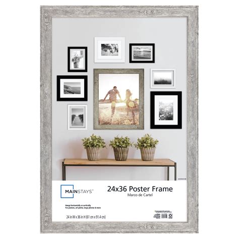 Mainstays 24x36 Rustic Poster Frame