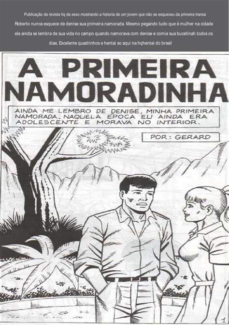 Quadrinhos Er Ticos Primeira Namoradinha By Alminha Santana Issuu