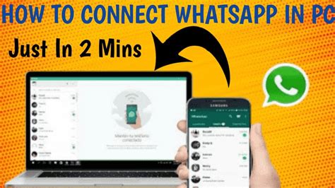 How To Connect Whatsapp To Pclaptop How To Setup Whatsapp On Pc And