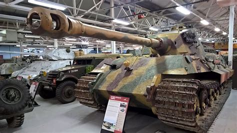 Preserved King Tiger Ii Ausf B Heavy Tank At The Tank Museum Bovington