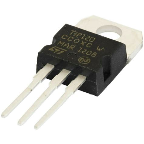 STMicroelectronics TIP120 BJT Power Darlington Transistor NPN TO220 ...