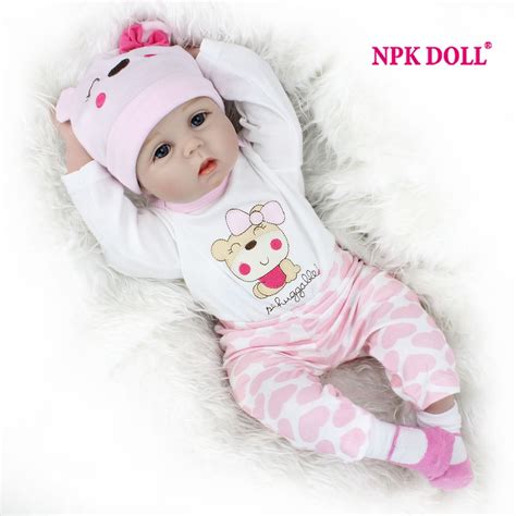 Npkdoll 22 Inch Baby Reborn 55cm Doll Reborn Realistic Baby Doll For