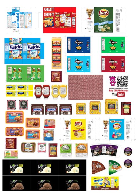 Barbie Printable Food Printable World Holiday