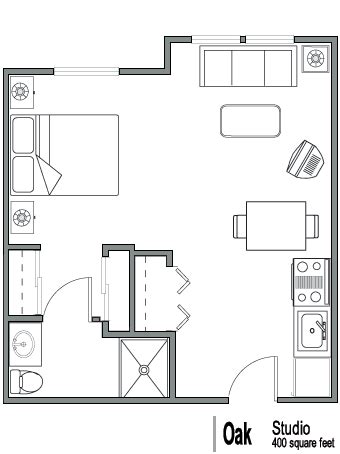 Look through our house plans with 300 to 400 square feet to find the size that will work best for you. 400 sq ft apartment floor plan - Google Search | 400 sq ft floorplan | Apartment floor plans ...