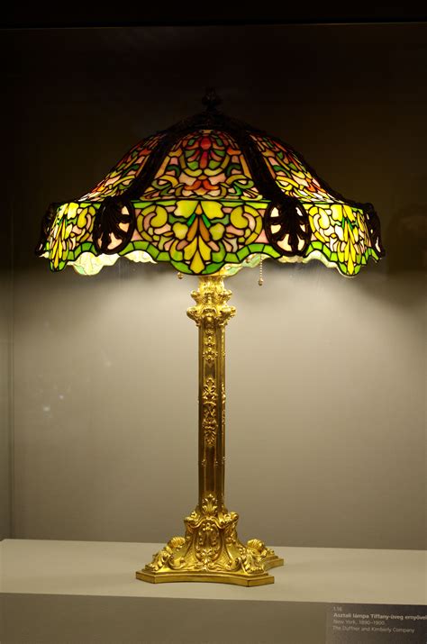 Lampe Tiffany 1890 1900 Art Glass Lamp Art Nouveau Lamps Art