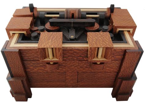 Collector grade puzzle boxes, interlocking puzzles, mechanical puzzles, packing puzzle and puzzle locks. intricate lock puzzles - Google Search | Wood puzzle box ...