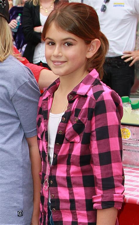 2010 clad in plaid from kaia gerber s evolution e news