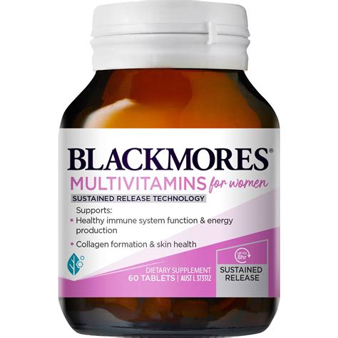 Blackmores Multivitamin For Women Sustained Release Tablets 60 Pack