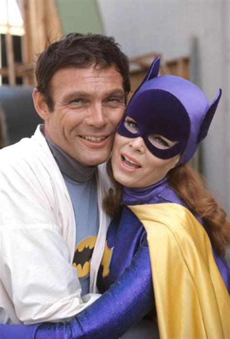 Adam West And Yvonne Craig As Batman And Batgirl Yvonne Craig Batman