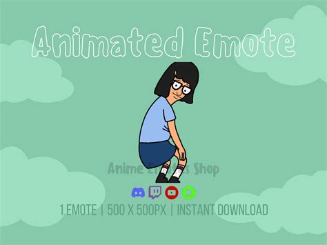 Animated Emote Tina Twerk For Live Streamers Andor Etsy Canada