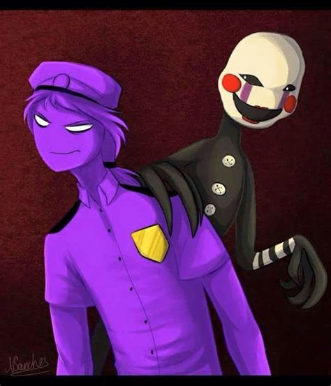 Purple Guy And Marionette I Think They Hate Each Other Am I Right I