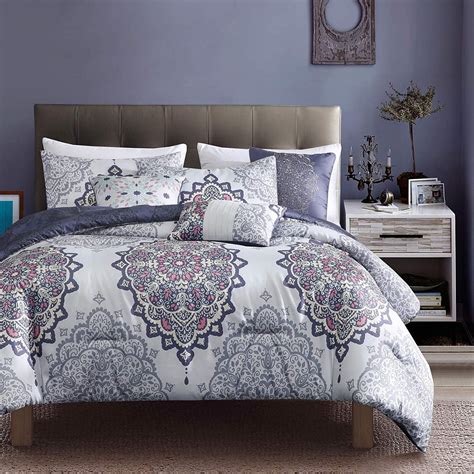 Sapphire Home Luxury 6 Piece Fullqueen Comforter Set With Shams And