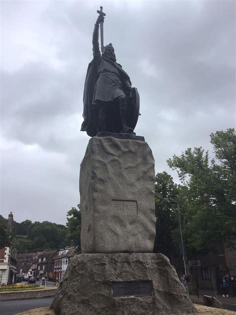 King Alfred The Great Statue In Winchester Stephen Liddell