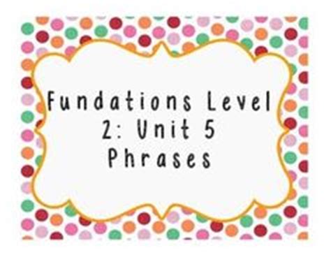 Fundations reading program grade 2 provides a comprehensive and comprehensive pathway for students to see progress after the end of each module. Fundations Level 2 Word of the Day Cards | School Ideas ...