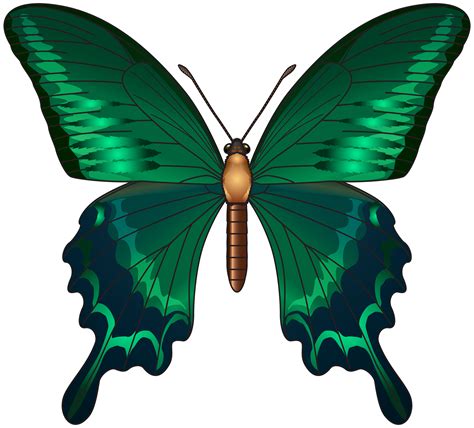 Green Butterfly Png Clip Art Image Gallery Yopriceville High