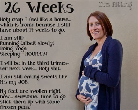 26 Weeks Pregnant It S Fitting