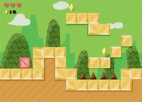 Platform Game Level Design Gamedev Market