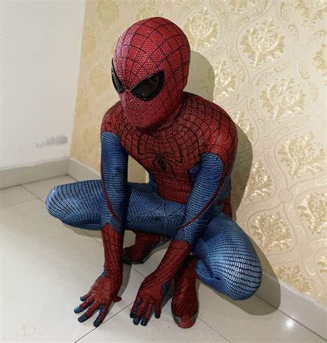 The Amazing Spiderman Suit Amazing Spiderman 1 Cosplay Suit Etsy