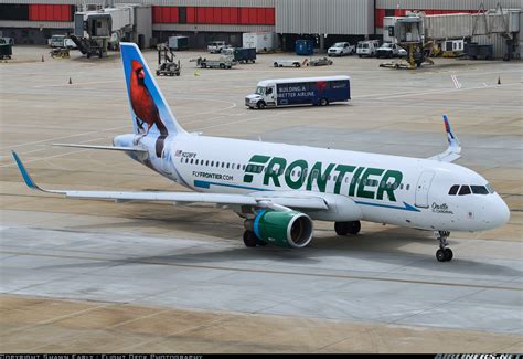 Airbus A320 214 Frontier Airlines Aviation Photo 2641084