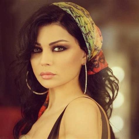 Hot Looking Former Miss Lebanon Haifa Wehbe Haifa Wehbe Scarf