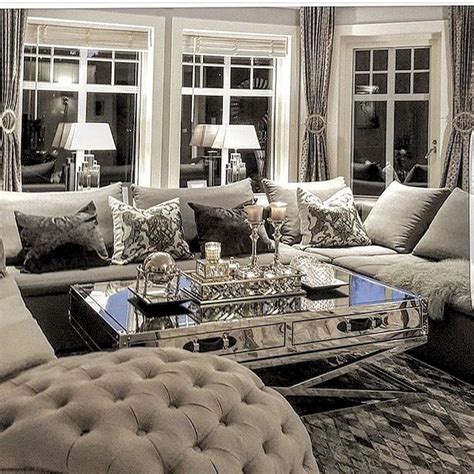 Cool 50 Modern Glam Style Living Room Ideas