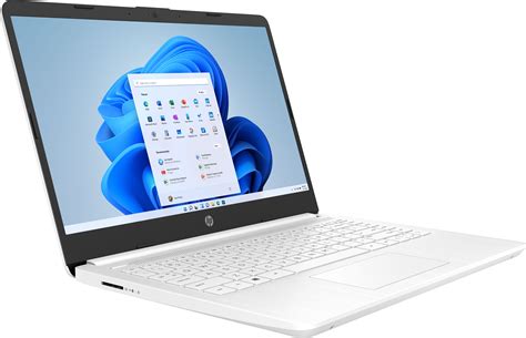 Hp 14 Laptop Intel Celeron 4gb Memory 64gb Emmc Snowflake White 14