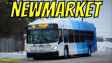 Yrt And Go Transit Buses Transit In Newmarket January 2022 Youtube