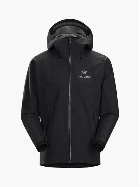 Arc'teryx Beta LT Men's Waterproof Gore-Tex Jacket, Black at John Lewis
