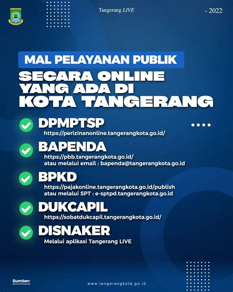 Mal Pelayanan Publik Secara Online Yang Ada Di Kota Tangerang