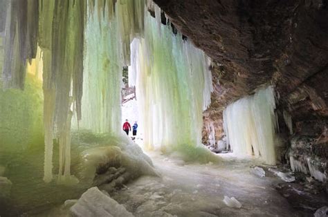 Photo Of Eben Ice Caves And Canyon Falls And Gorge Roadtrippers