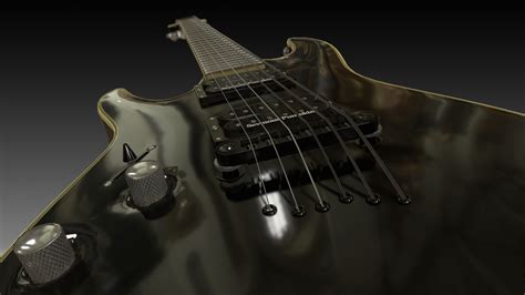 Electric Guitar Free 3d Model Max Free3d