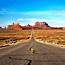 Open Highway In Monument Valley