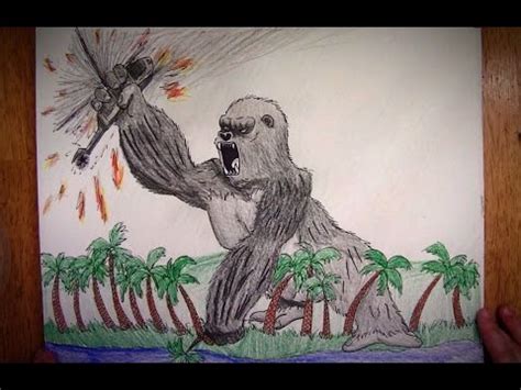 How To Draw King Kong YouTube