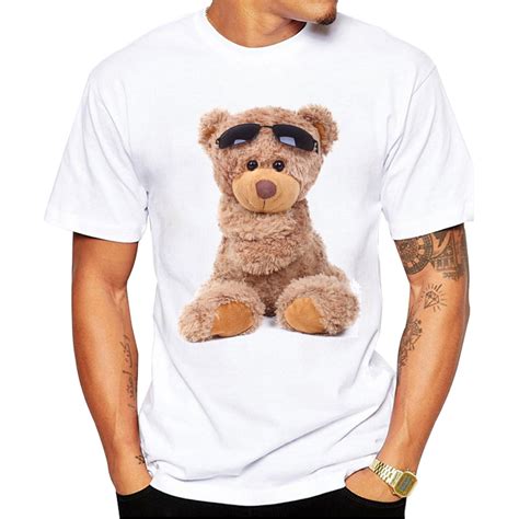 Lv Teddy Bear T Shirts For Men