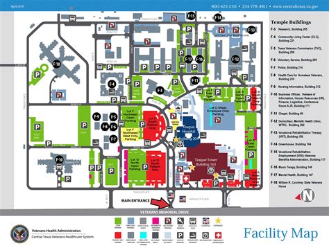 Facility Maps Central Texas Veterans Health Care System