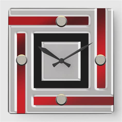 Ultra Modern Contemporary Wall Clock Zazzle