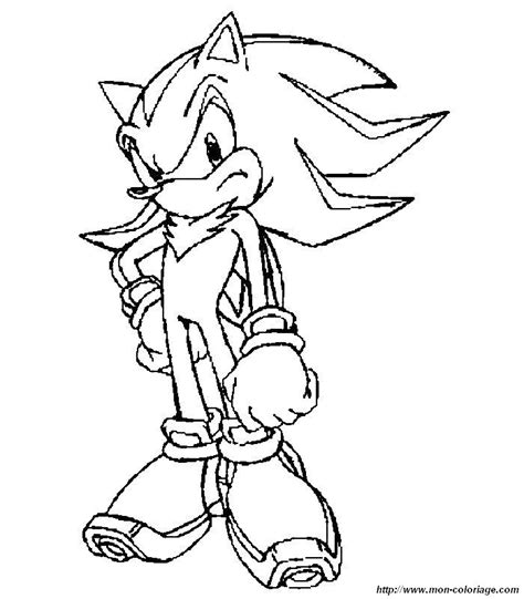 Shadow The Hedgehog With A Gun Coloring Pages