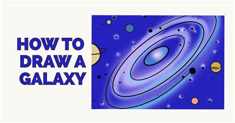 How To Draw A Galaxy Really Easy Drawing Tutorial
