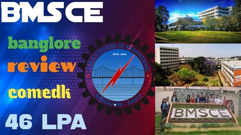 Bms College Of Engineering Review Bmsce Banglore Campus Ranking