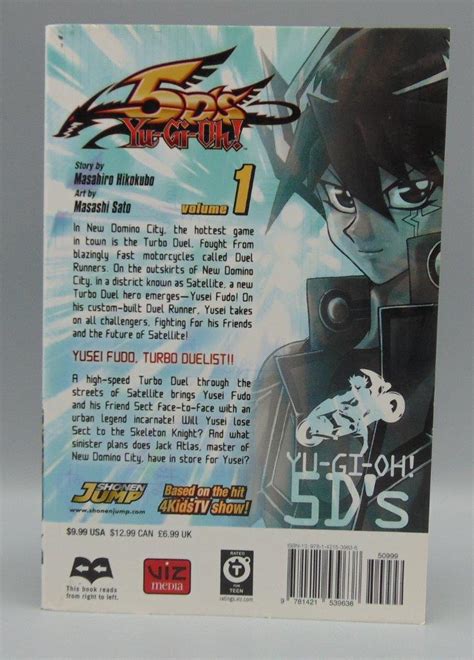5ds Yu Gi Oh Volume 1 Shonen Jump Masahiro Hikokubo With Card